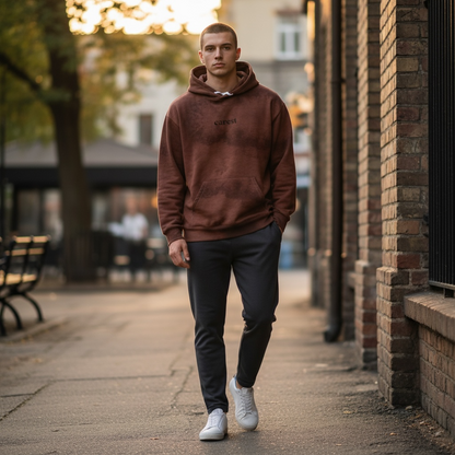 Carest Signature Hoodie - Burgundy