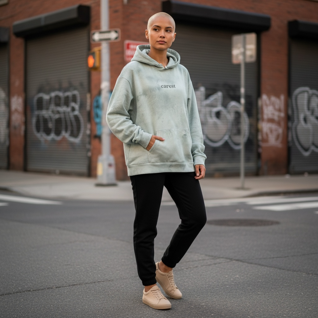 Carest Signature Hoodie - Sage