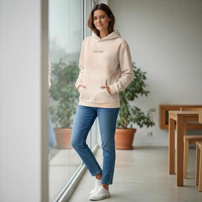 Carest Signature Hoodie - Peach